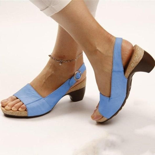 Clearance Sale🔥🔥- Comfortable Elegant Low Chunky Heel Shoes-🔥BUY 2 FREE SHIPPING
