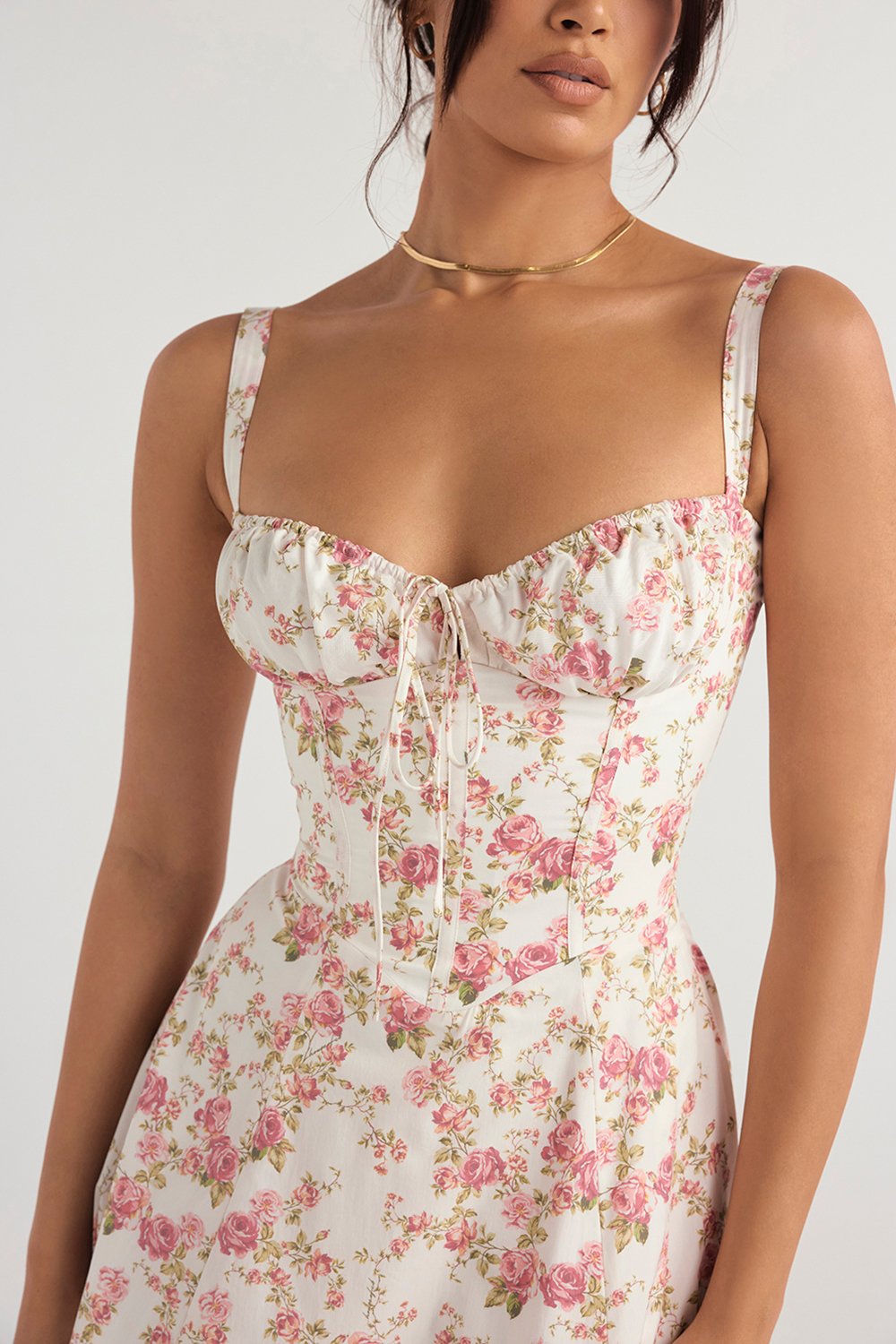 Exclusive Newest Style Dress-PRINT BUSTIER SUNDRESS