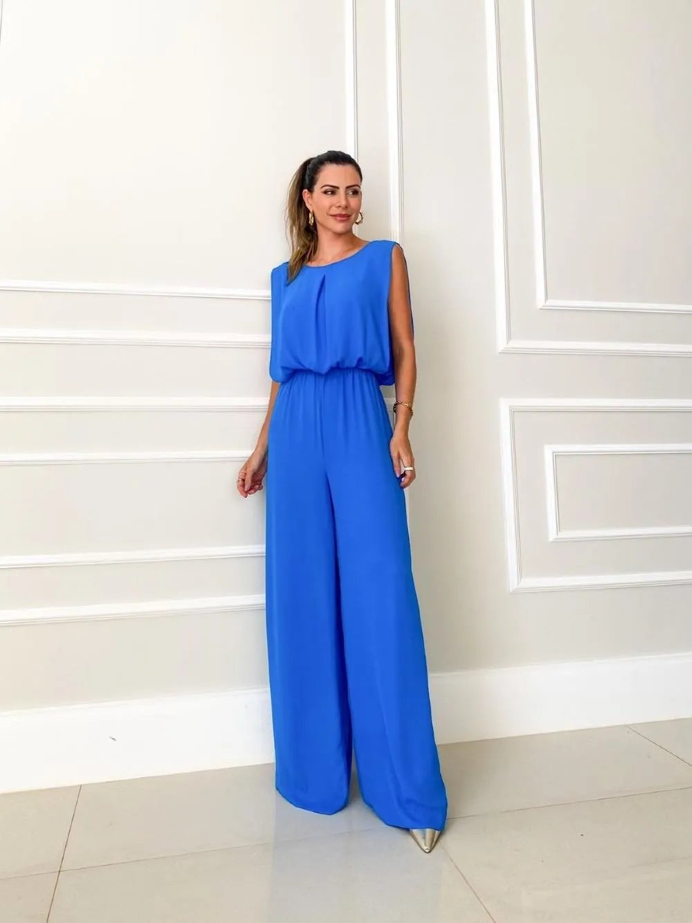 🔥Buy 2 Free Shipping🔥Black Sleeveless Jumpsuit