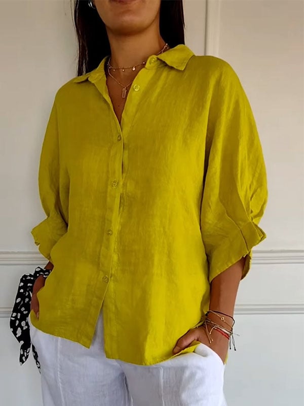 Women's Cotton Casual Shirt(BUY 2 FREE SHIPPING)