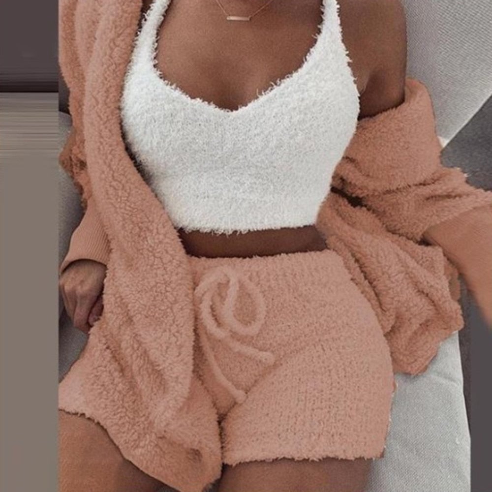 🔥48% OFF🔥-Cozy knit set (3 Pieces)