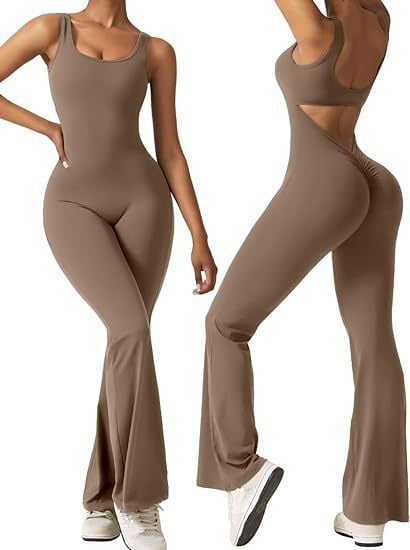 49% OFF!!🔥Sexy Sleeveless Flare Jumpsuits