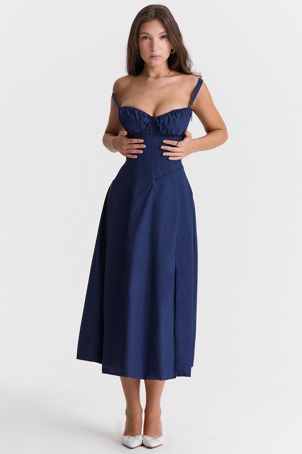 Exclusive Newest Style Dress-PRINT BUSTIER SUNDRESS