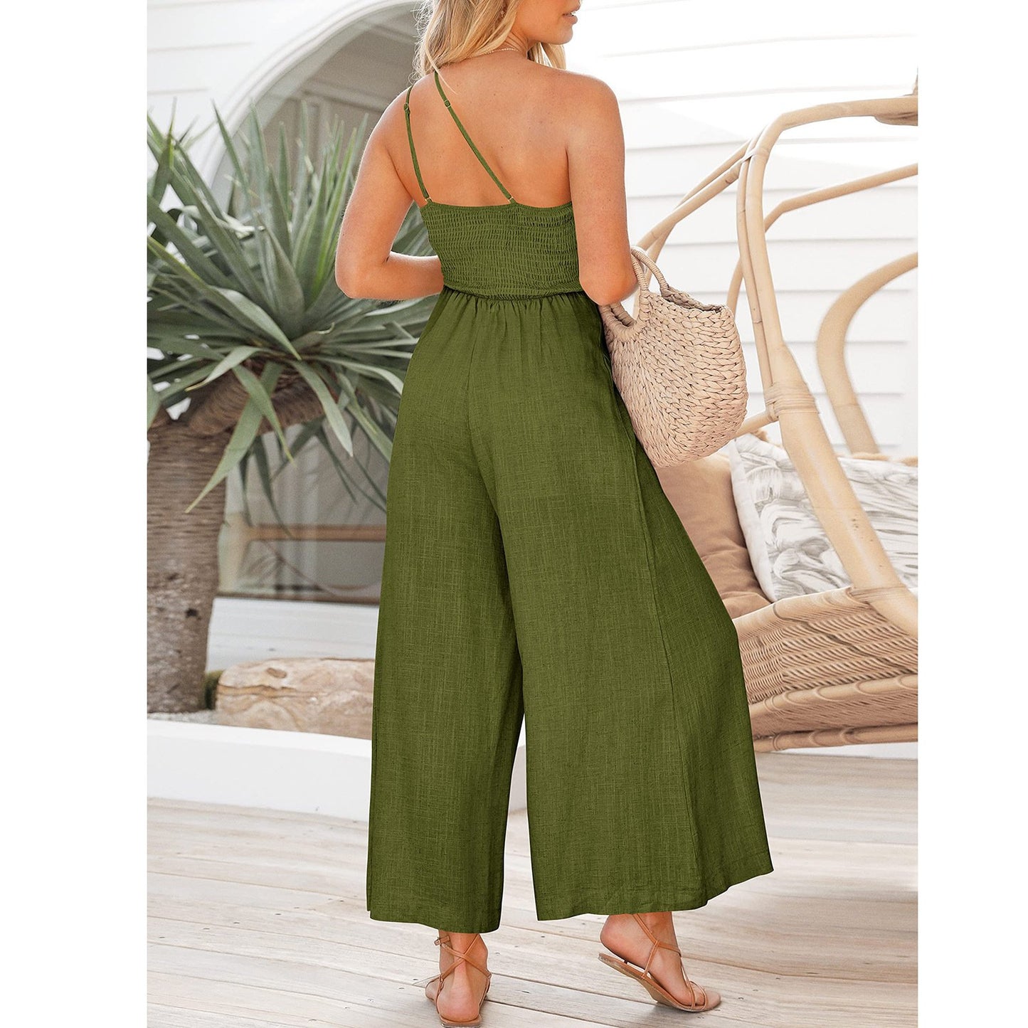 Summer Jumpsuit With Pockets