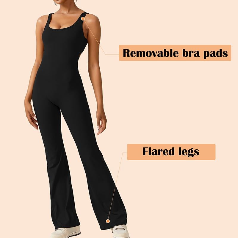 49% OFF!!🔥Sexy Sleeveless Flare Jumpsuits