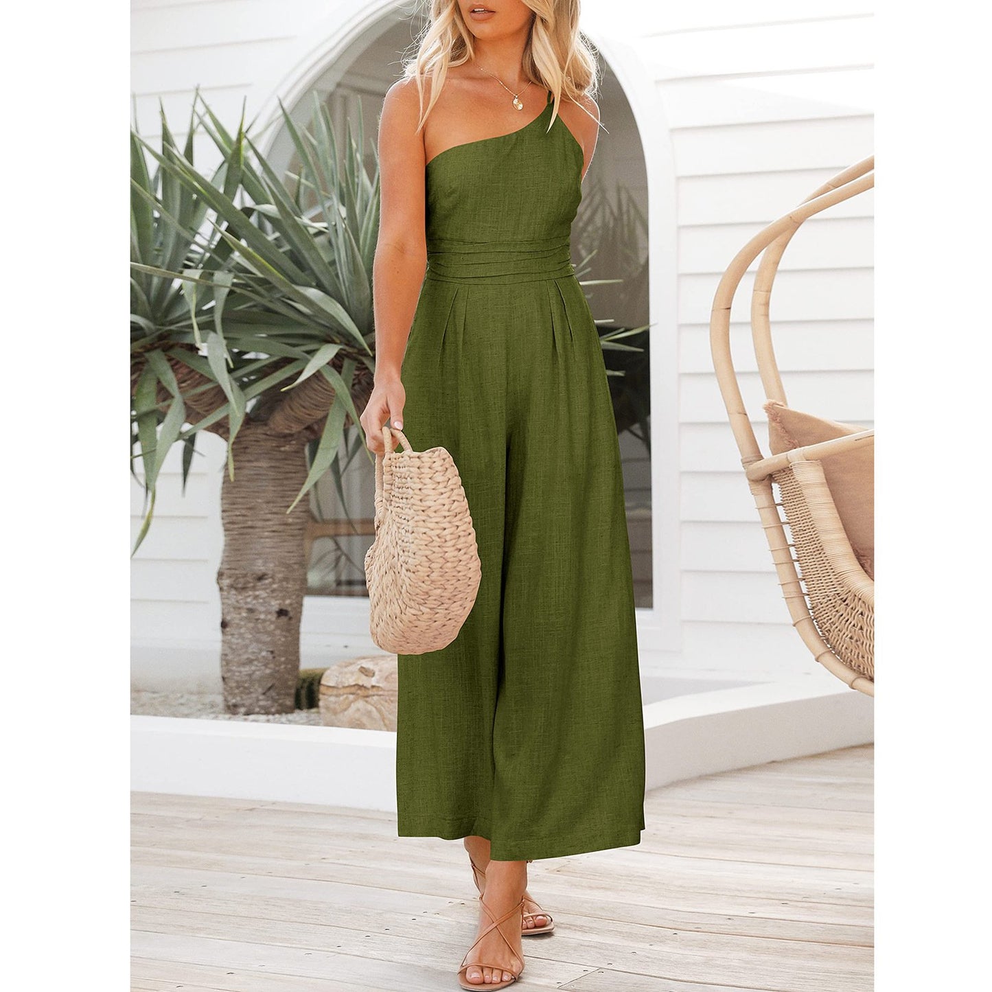 Summer Jumpsuit With Pockets