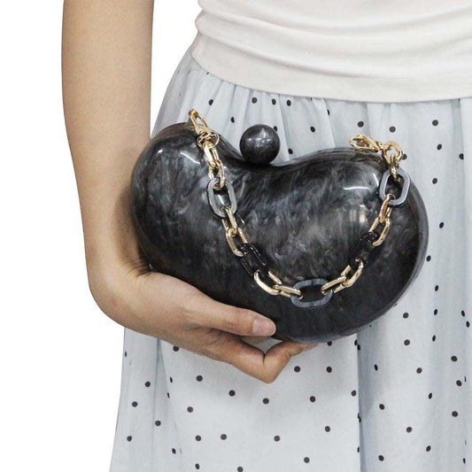 Acrylic Beanie Bag Wedding Dinner Clutch Bag