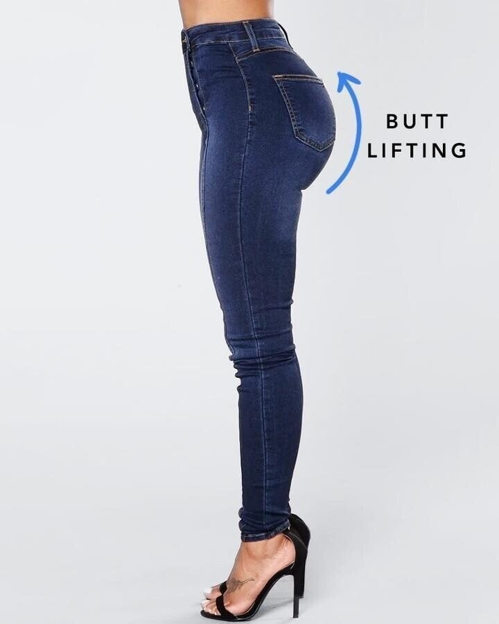 ð¥Last day 49% OFFð¥Double Breasted High Waist Skinny Jeans