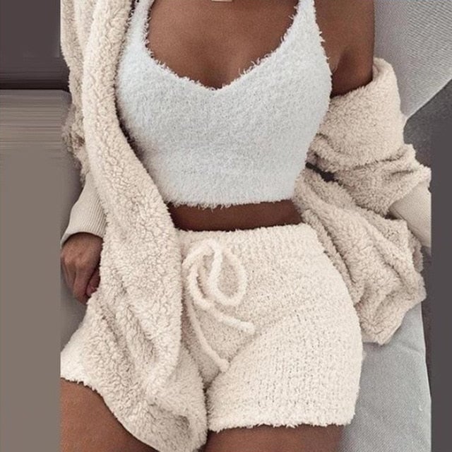 🔥48% OFF🔥-Cozy knit set (3 Pieces)