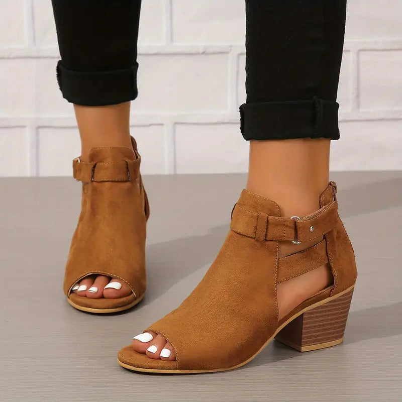 🔥Last Day Promotion 50% OFF - New Women's Orthopaedic High Heel Leather Shoes