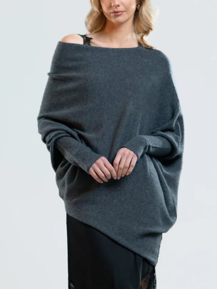 Asymmetric Draped Jumper (Buy 2 Free Shipping)
