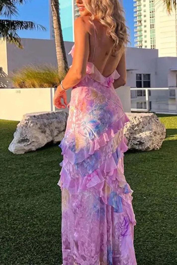 Sexy Mermaid Spaghetti Straps Lace Dresses