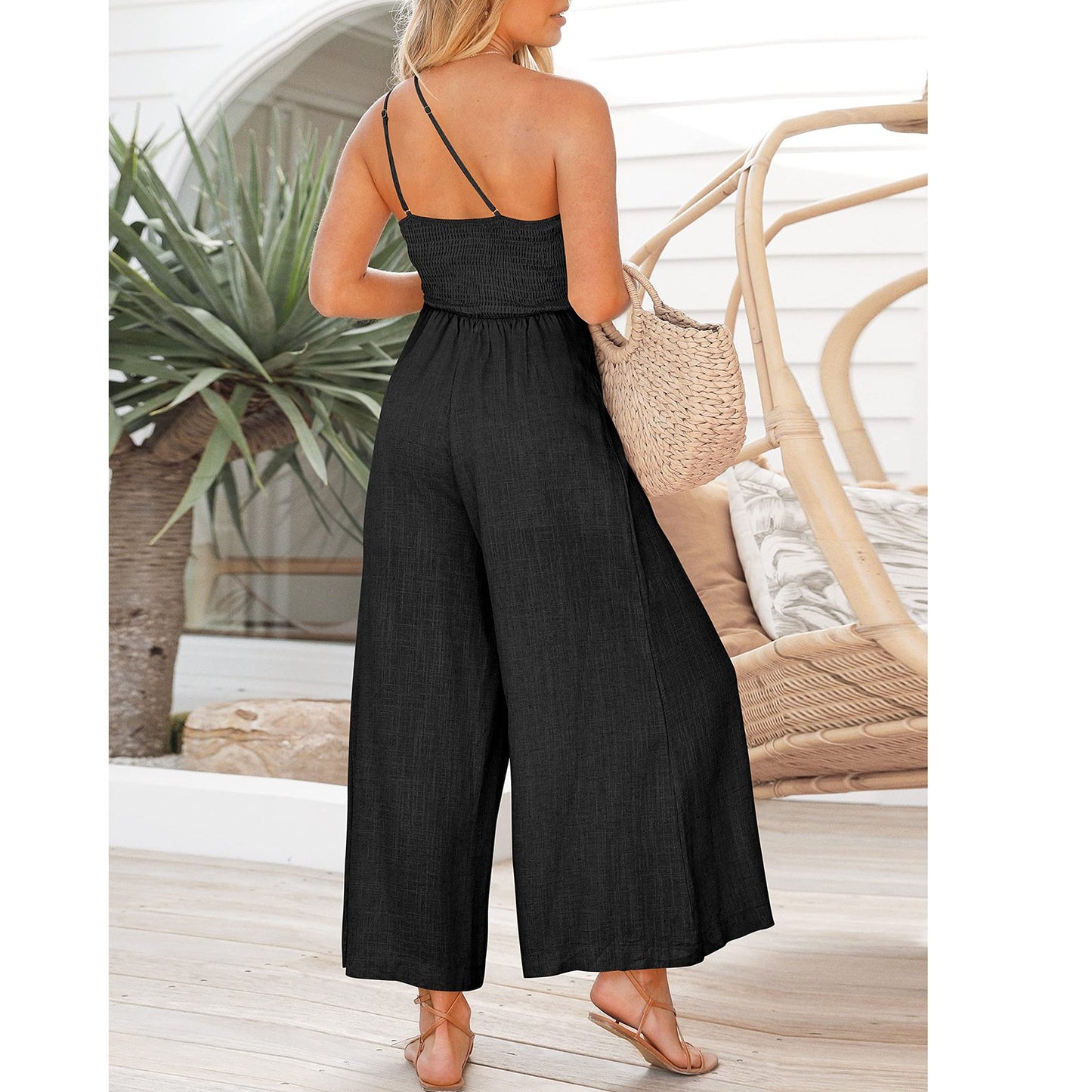 Summer Jumpsuit With Pockets