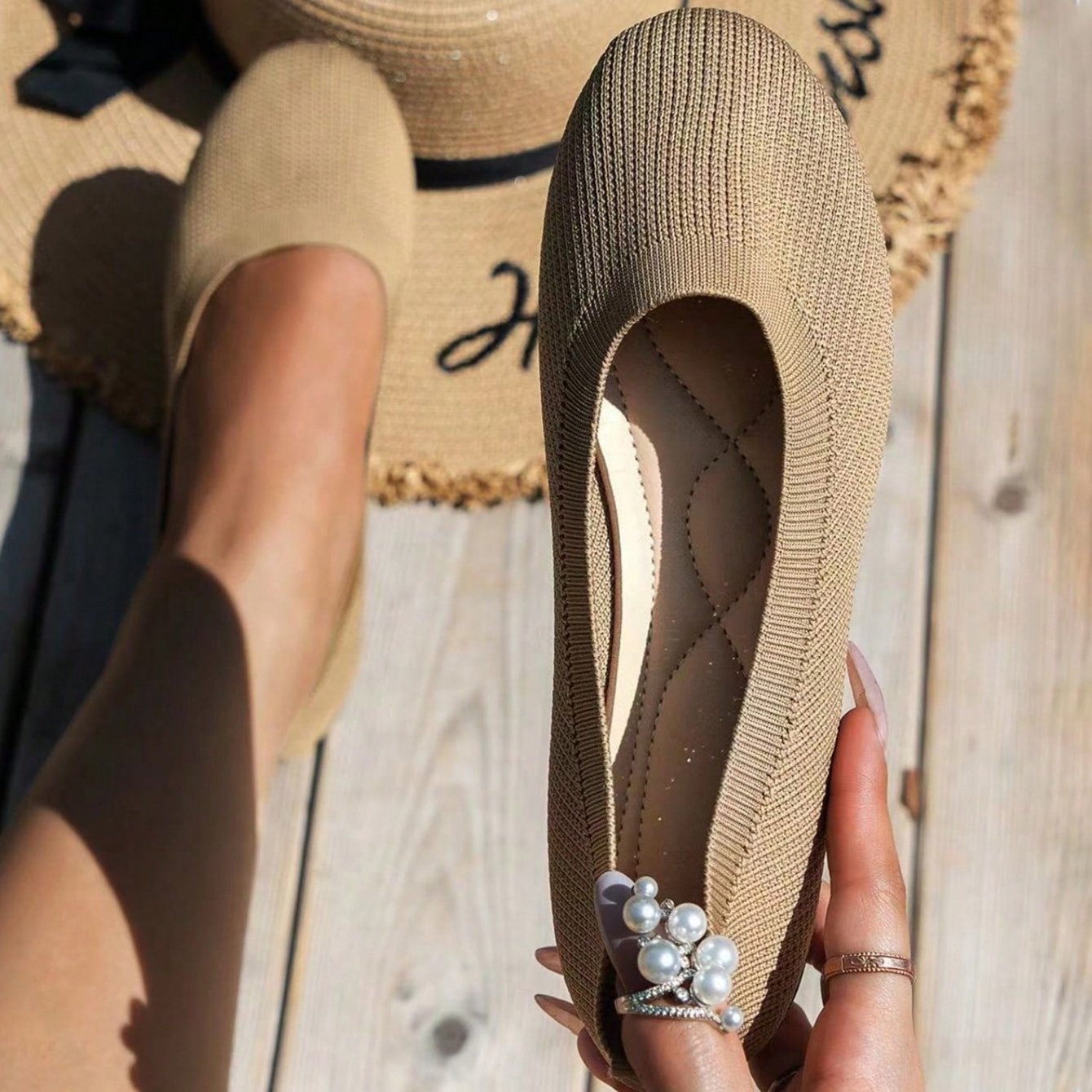 ð¥Women Comfortable Breathable Slip On Arch Support Non-Slip Casual Shoes (Buy 2 Free Shipping)