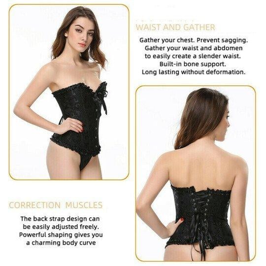 Sexy Women Lace Corset Shapewear Attractive Body
