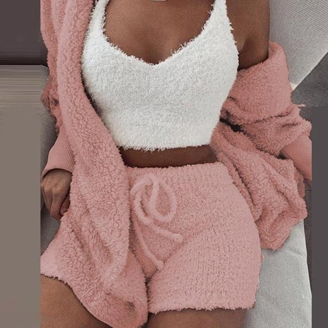 🔥48% OFF🔥-Cozy knit set (3 Pieces)