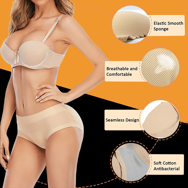 🎁 Mother's Day sale🎁Seamless Padded Hip Enhancer Underwear