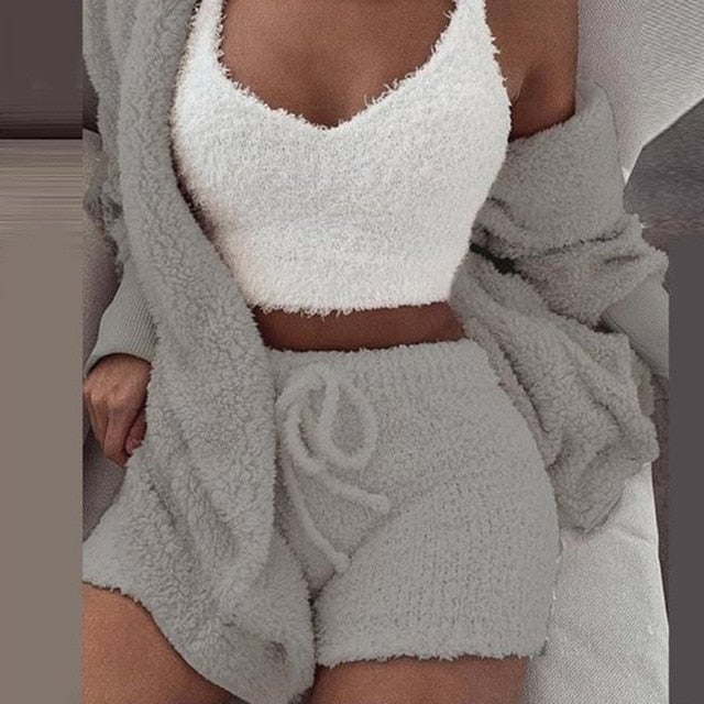 🔥48% OFF🔥-Cozy knit set (3 Pieces)