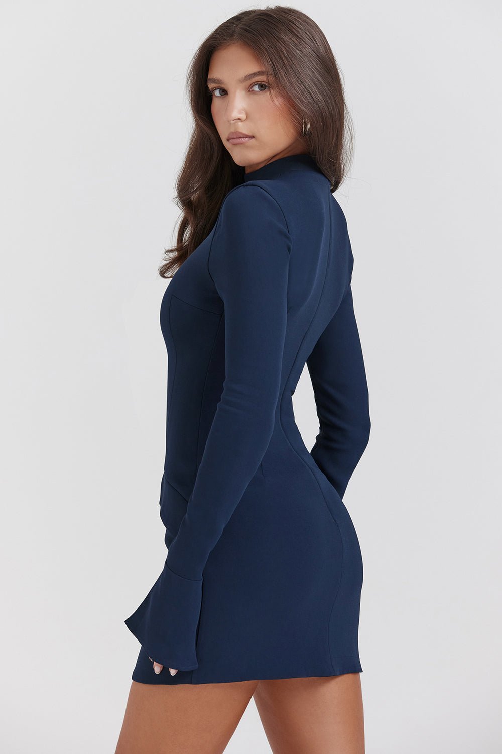 AvagarraTM Navy Cargo Mini Dress