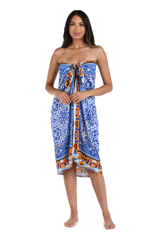 Vibecurve® Versatile Beach Print Cover Up