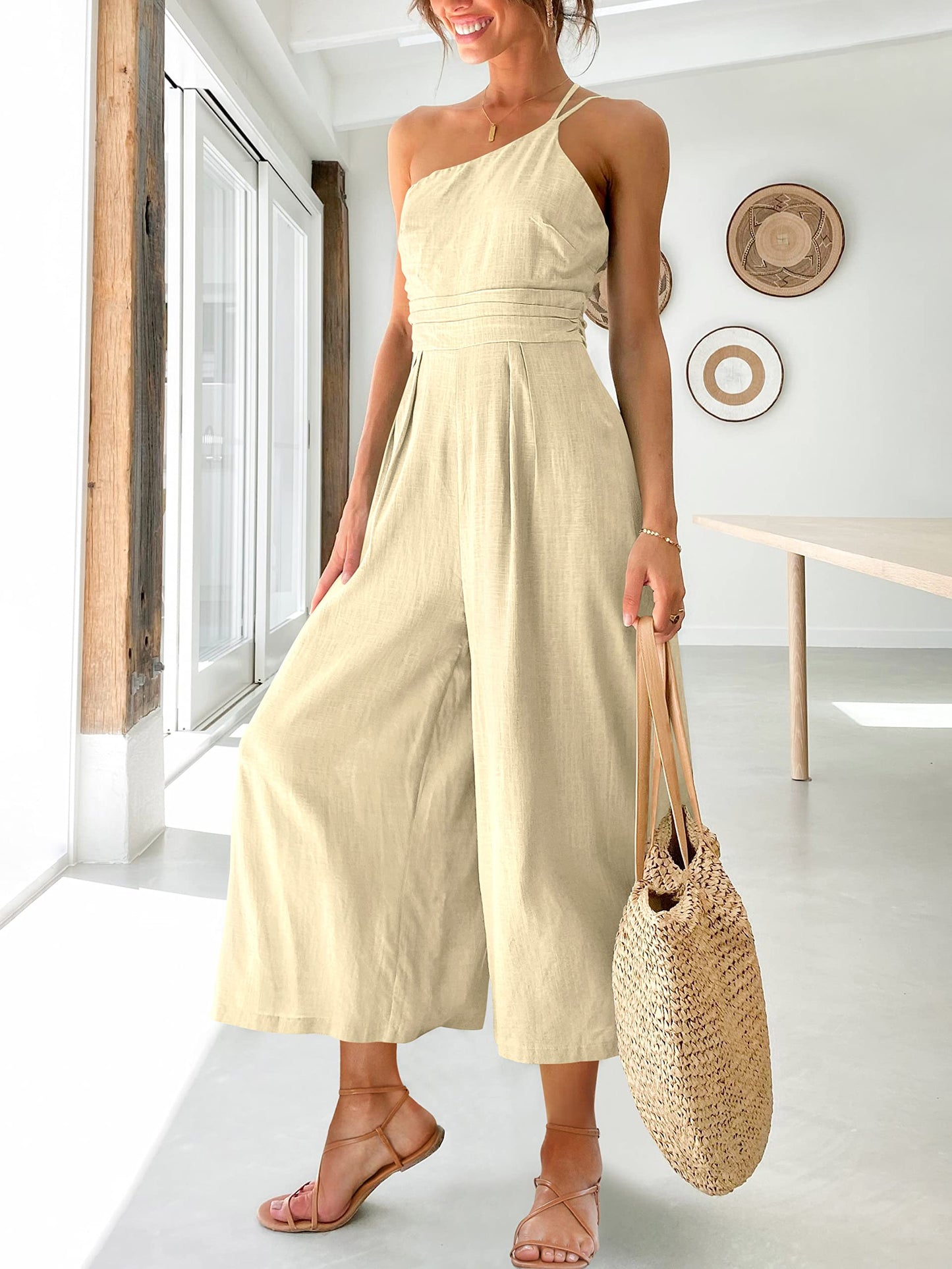 Summer Jumpsuit With Pockets