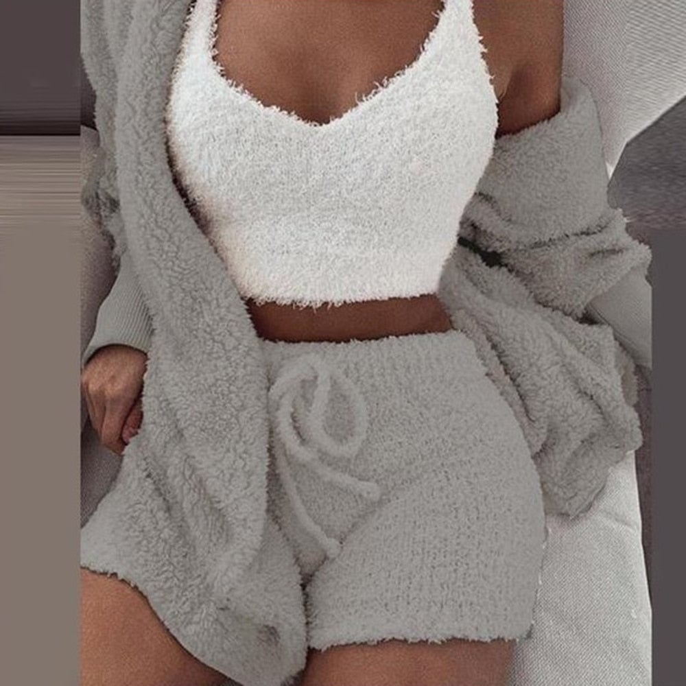 🔥48% OFF🔥-Cozy knit set (3 Pieces)
