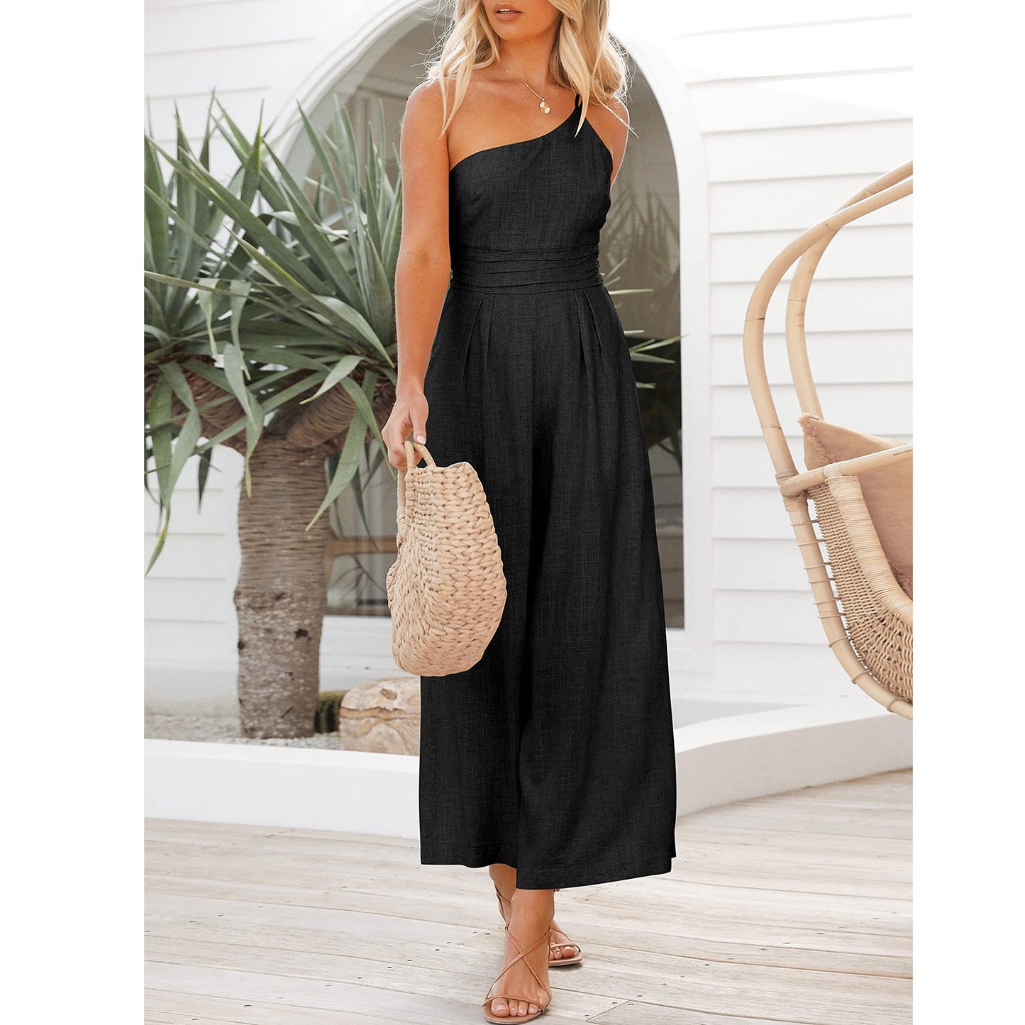 Summer Jumpsuit With Pockets