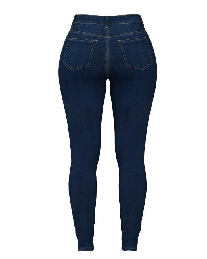 ð¥Last day 49% OFFð¥Double Breasted High Waist Skinny Jeans
