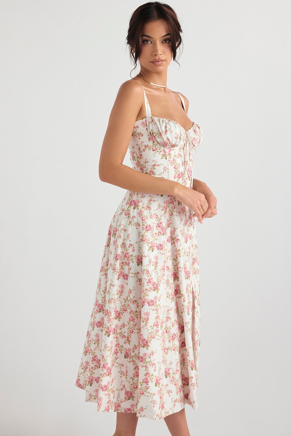 Exclusive Newest Style Dress-PRINT BUSTIER SUNDRESS