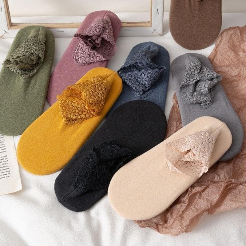 (🎅EARLY CHRISTMAS SALE - 48% OFF) New Fashion Lace Warmer Socks(One size fit all)