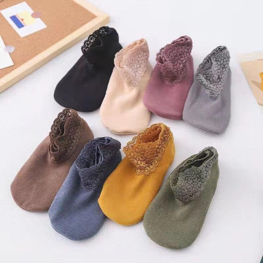 (🎅EARLY CHRISTMAS SALE - 48% OFF) New Fashion Lace Warmer Socks(One size fit all)