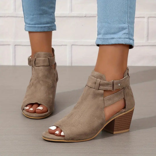 🔥Last Day Promotion 50% OFF - New Women's Orthopaedic High Heel Leather Shoes