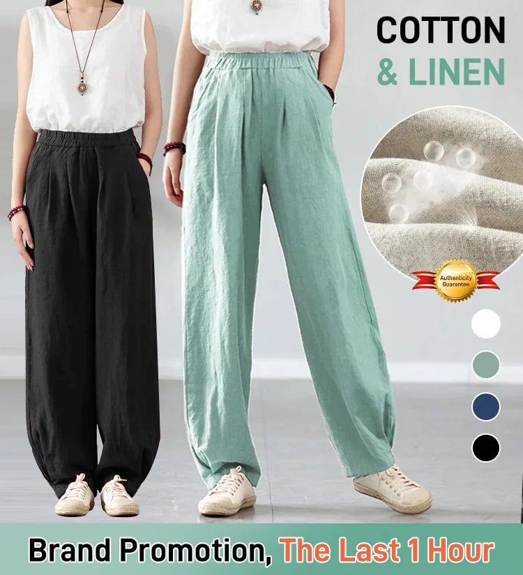 casual cotton hemp trousers——✨(Buy 2 free shipping)✨