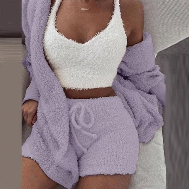 🔥48% OFF🔥-Cozy knit set (3 Pieces)