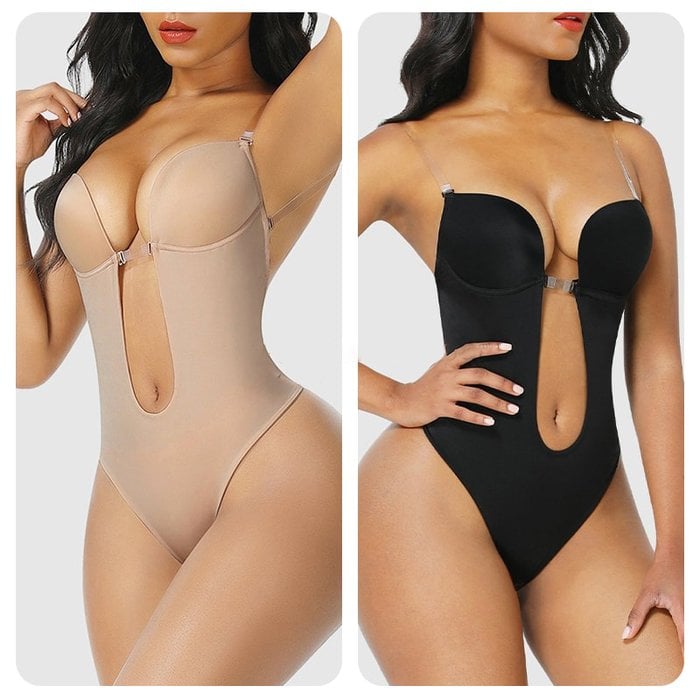 Mother's Day SalešPlunge Backless Body Shaper Bra