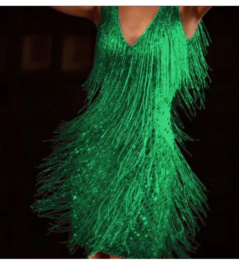 👗Sexy Elegant Party Tassels Dress👗
