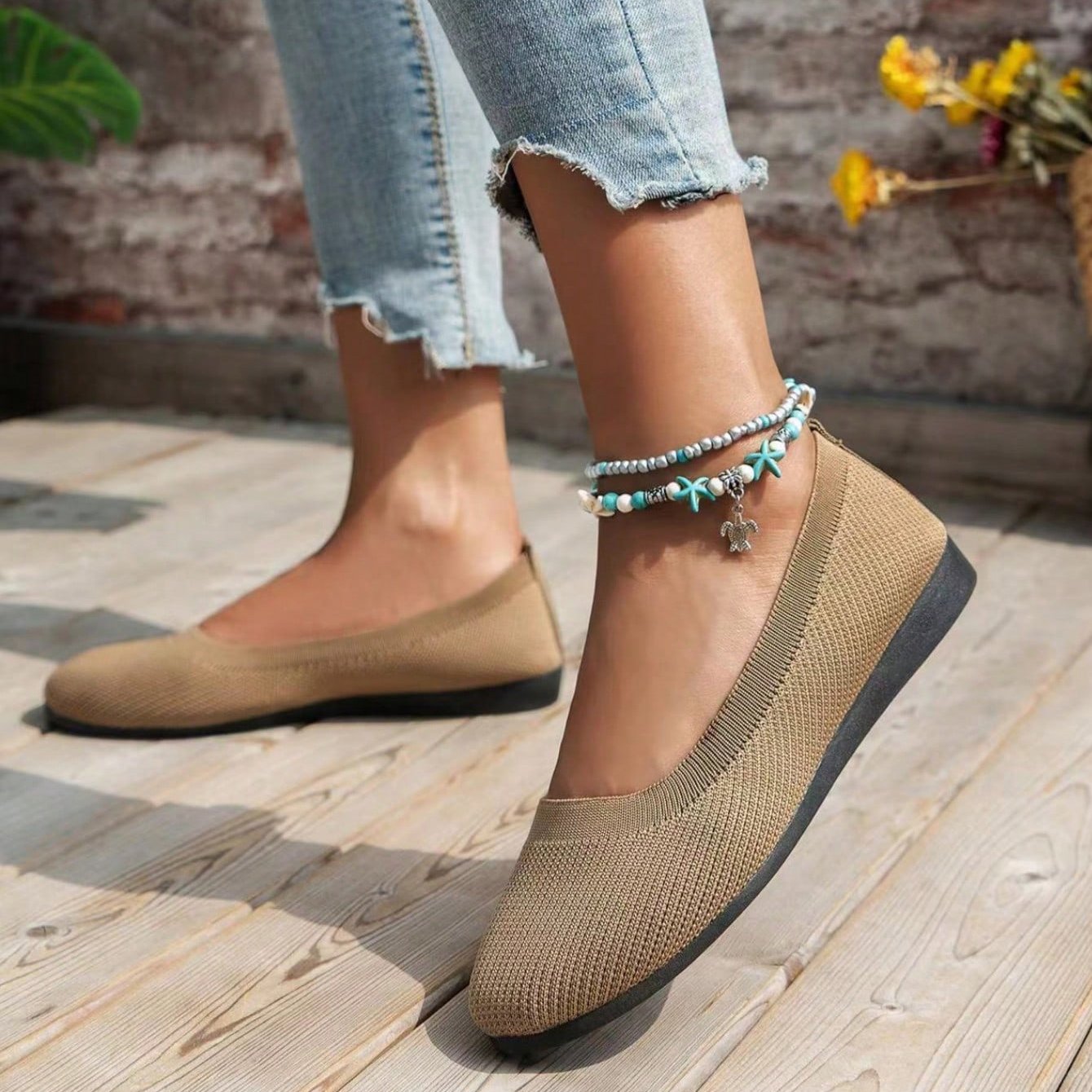 ð¥Women Comfortable Breathable Slip On Arch Support Non-Slip Casual Shoes (Buy 2 Free Shipping)