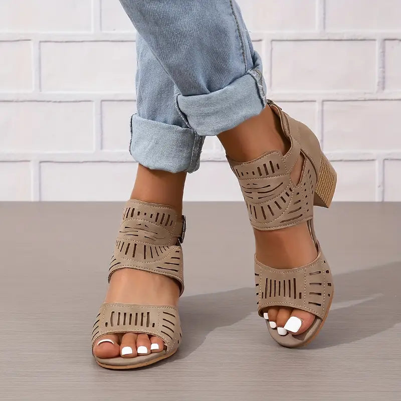 🔥Last Day Promotion 50% OFF - New Women's Orthopaedic High Heel Leather Shoes