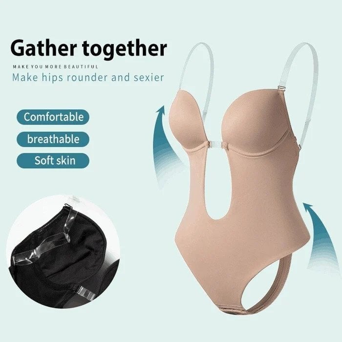 Mother's Day SalešPlunge Backless Body Shaper Bra