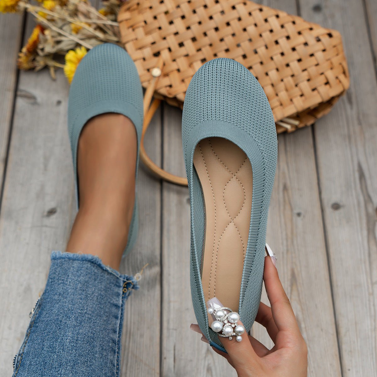 ð¥Women Comfortable Breathable Slip On Arch Support Non-Slip Casual Shoes (Buy 2 Free Shipping)