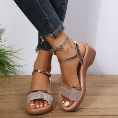 🔥LAST DAY 50% OFF🔥NEW WOMEN'S OPEN TOE WEDGE ORTHOPEDIC SANDALS