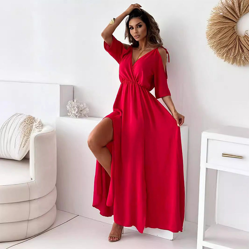 Leela | High-Slit Dress
