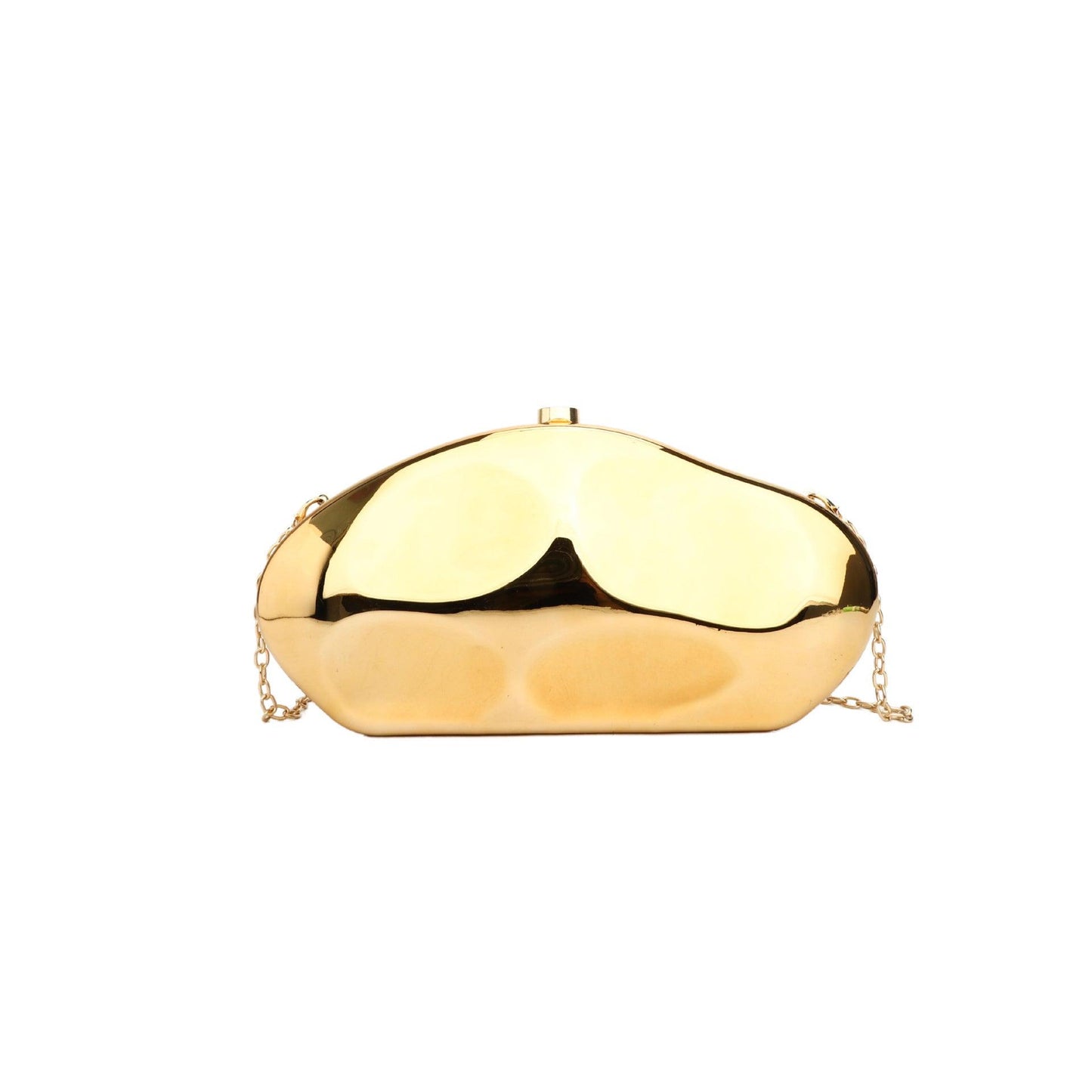 Acrylic Shaped Stone Clutch/Messenger Bag