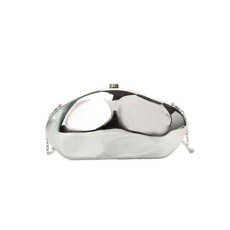Acrylic Shaped Stone Clutch/Messenger Bag