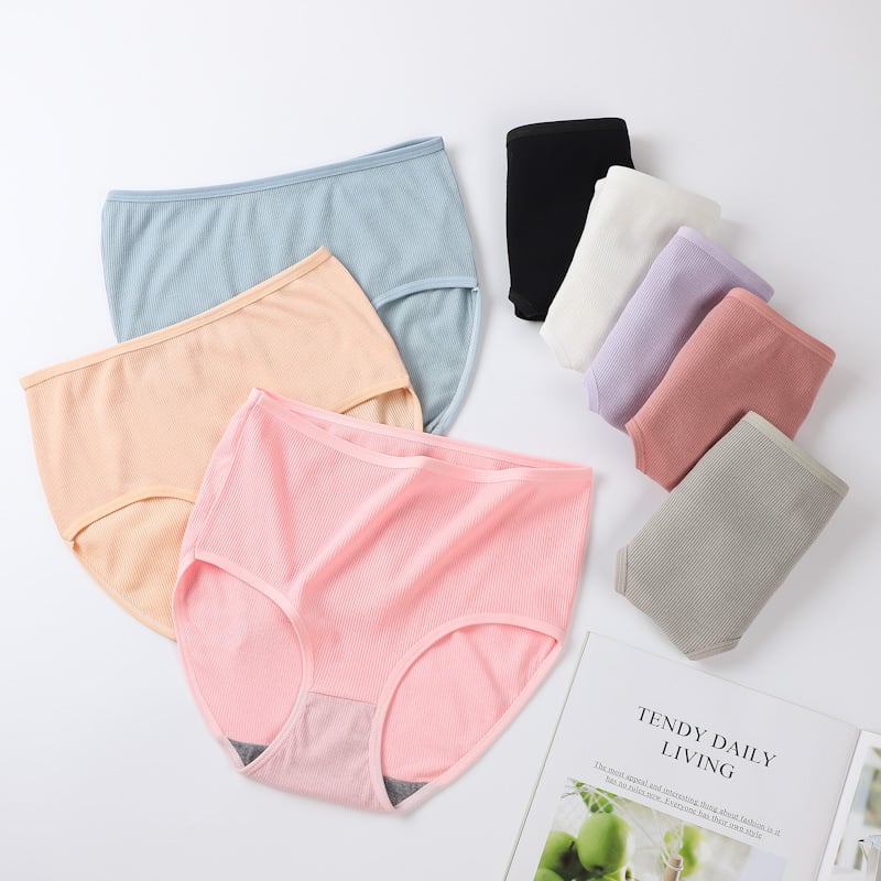 🔥ladies high waist  hygroscopic underwear (The discount will take effect at payment)