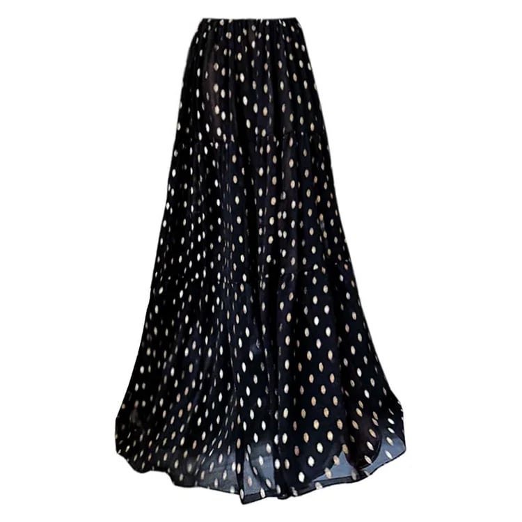 Vibecurve® Polka Dot Hollowout Two Piece Swimsuit Set