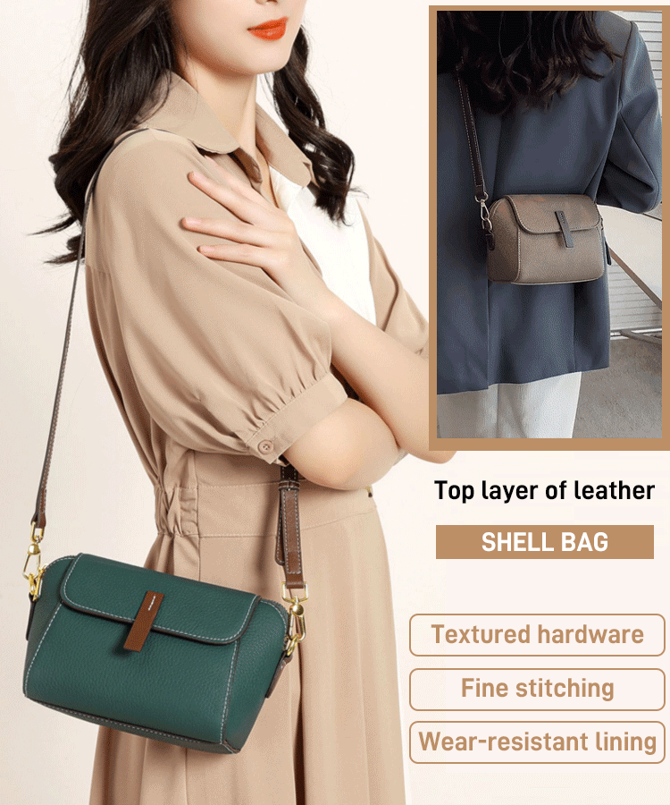 🔥Summer Hot Sale 49% off🔥🎁WLight luxury soft leather trendy and versatile crossbody bag[Buy 2 Free Shipping]