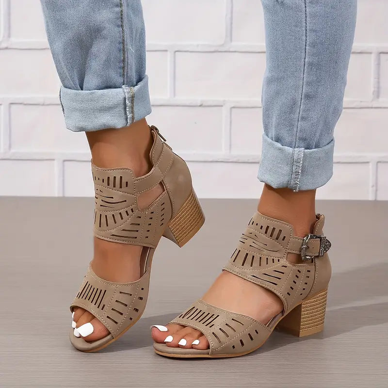 🔥Last Day Promotion 50% OFF - New Women's Orthopaedic High Heel Leather Shoes