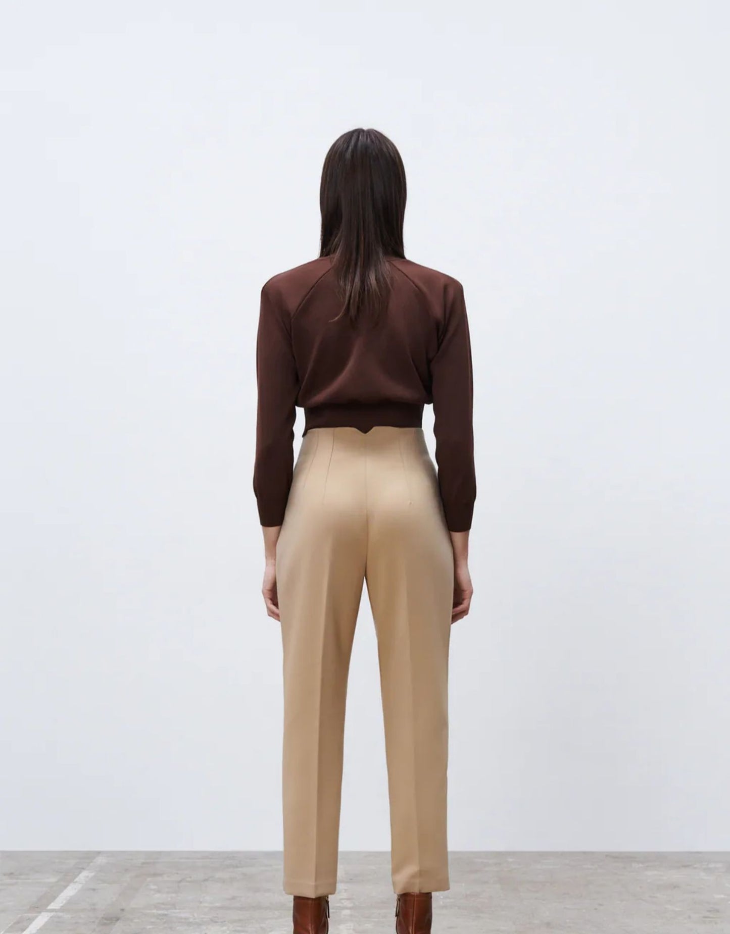 Tailored Pleat High Waist Pants(Buy 2 Free Shipping)