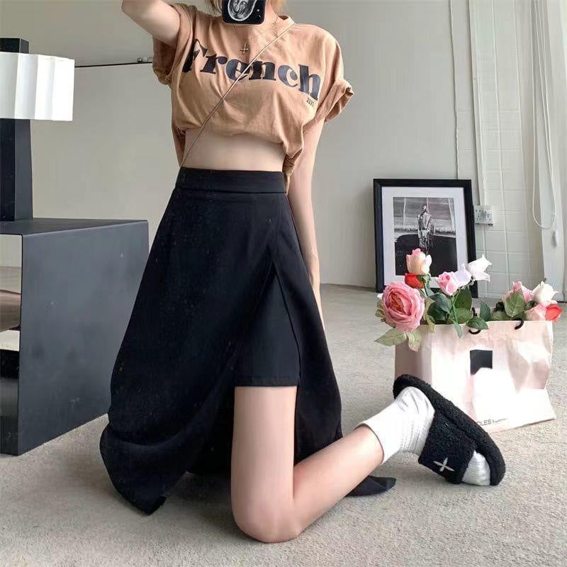 🔥48% OFF - [Cool and Slim] Super Slim Slit Skirt